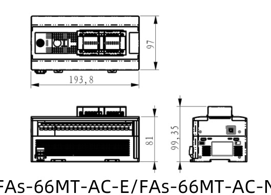 Samkoon FAs PLC FAs-66MT-AC-N